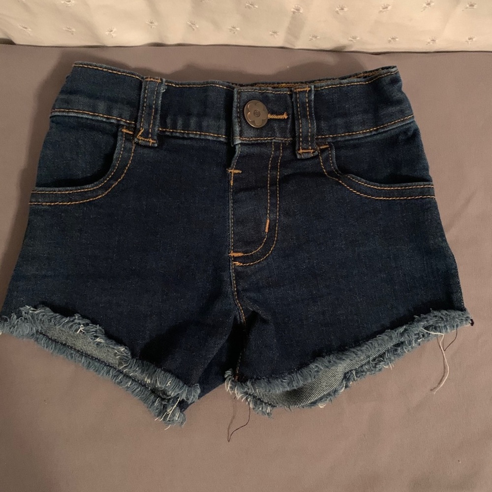 2T denim shorts